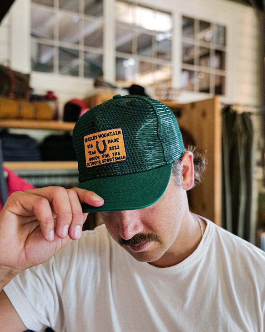 All-Mesh Trucker - Green Bradley Mountain 