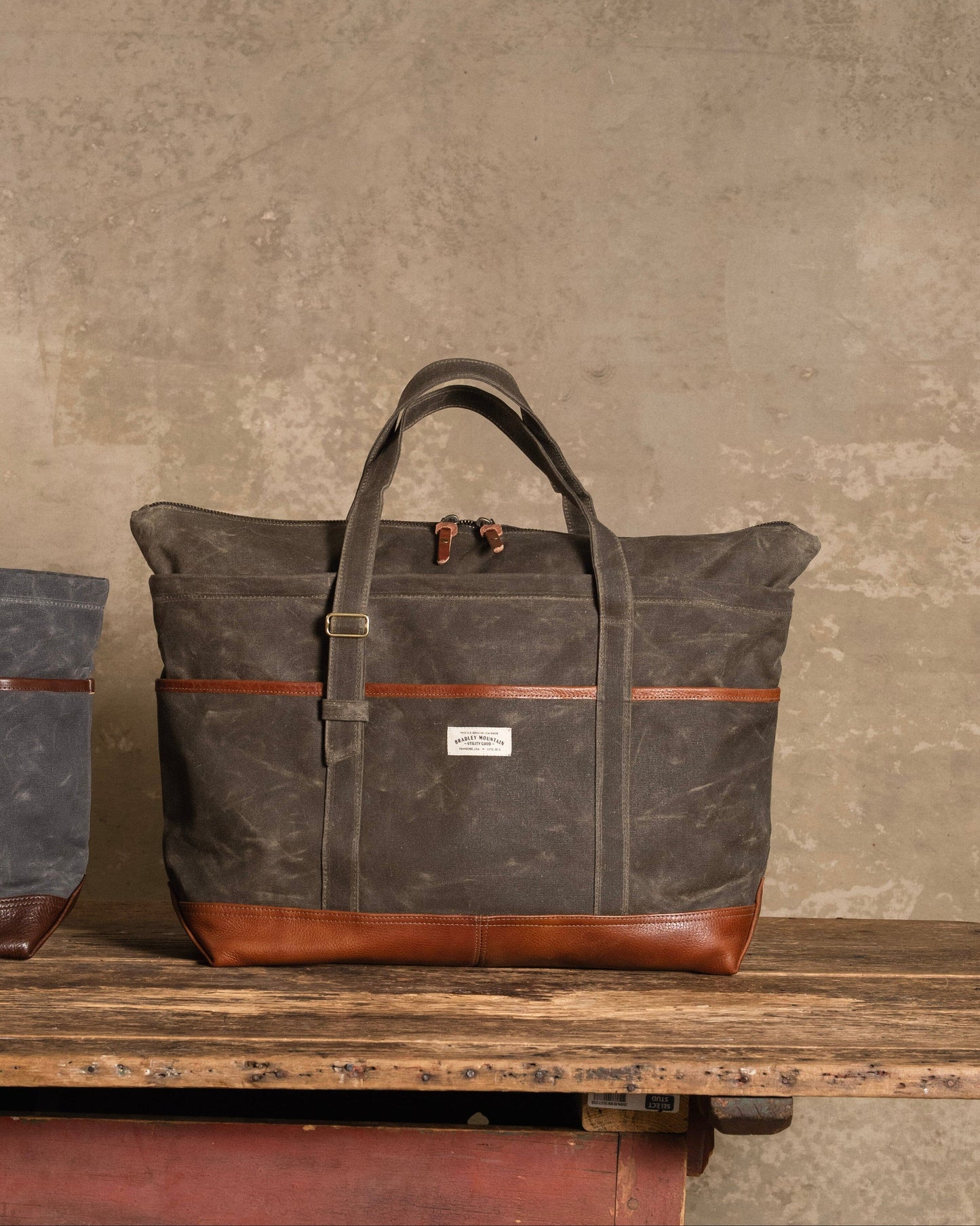 Charter Zipper Tote - Field Tan Bag Bradley Mountain 