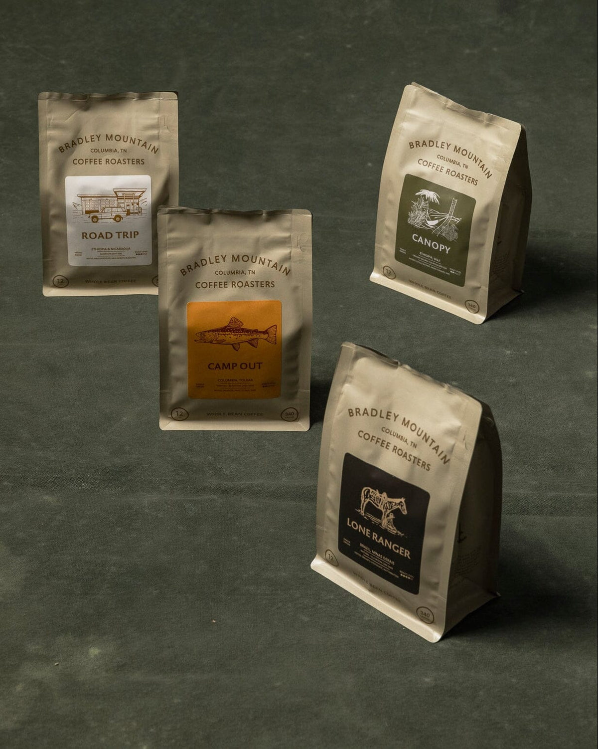 Camp Out - Single Origin Coffee Bradley Mountain 