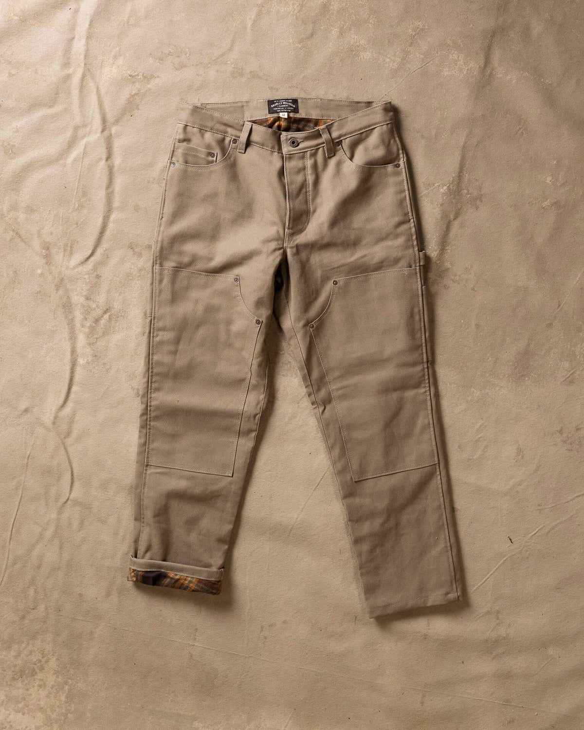 Whistler Work Pant - Flannel Lined Beachwood Bradley Mountain 