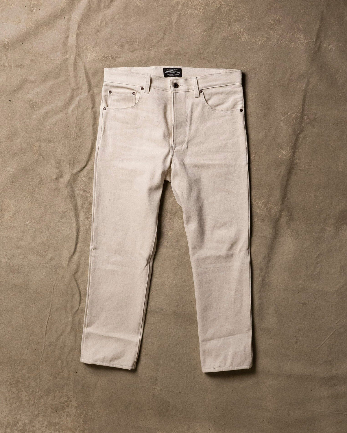 Redford Pant - White Selvedge Denim Bradley Mountain 