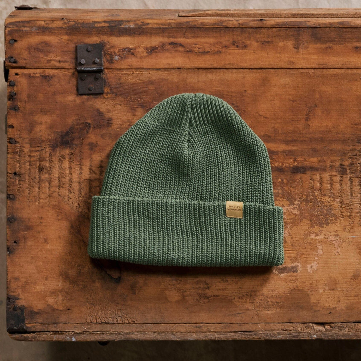 Cotton Watch Cap - Wasabi Bradley Mountain 