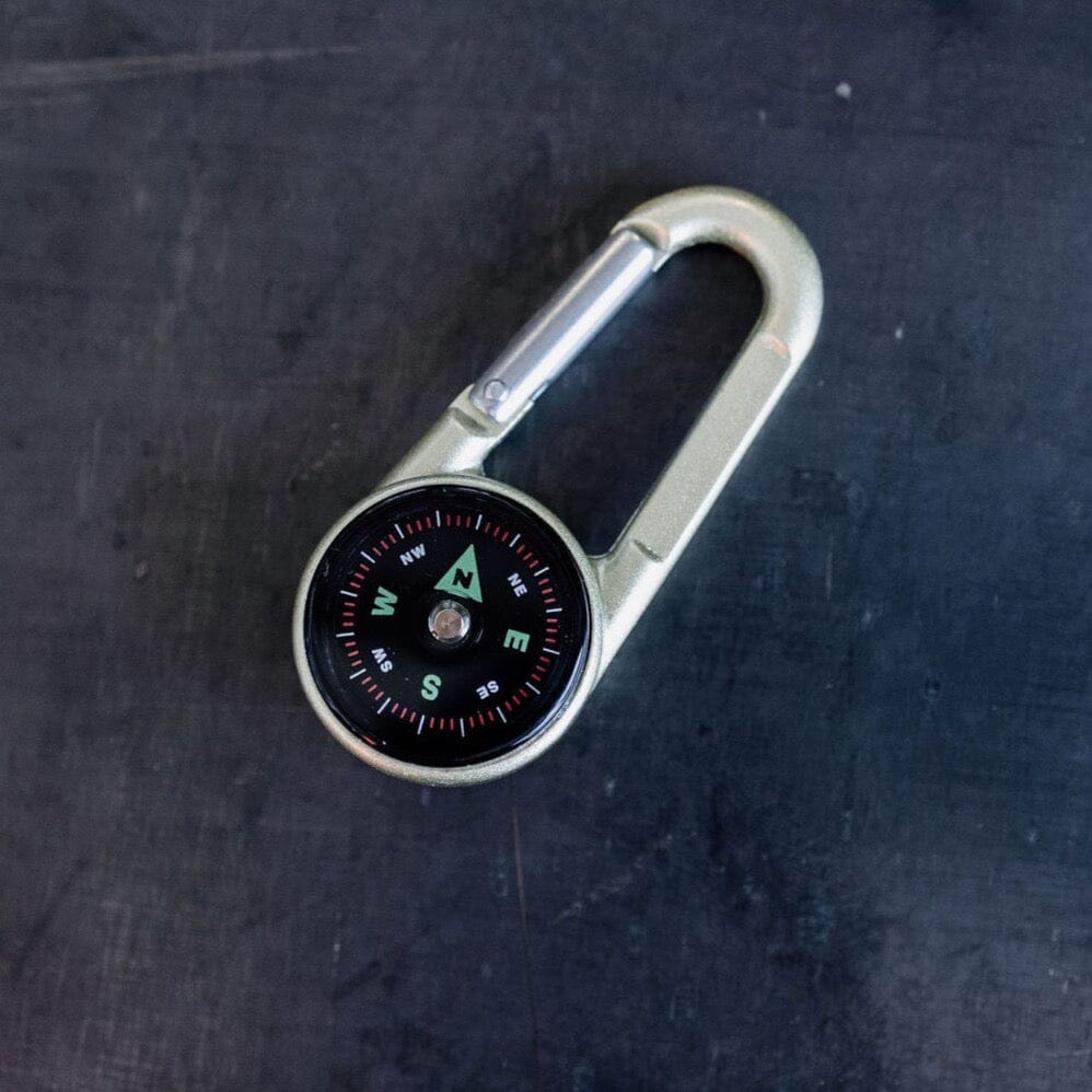 Carabiner Compass + Thermometer Bradley Mountain 