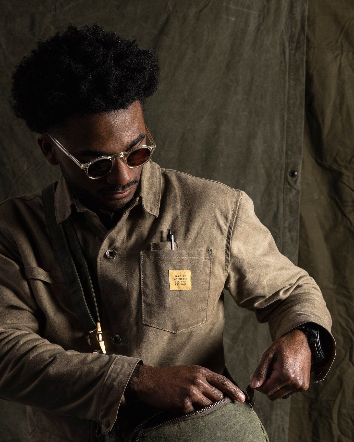 Murray Sunglasses / Glass Acetate - Galley Lens Bradley Mountain 