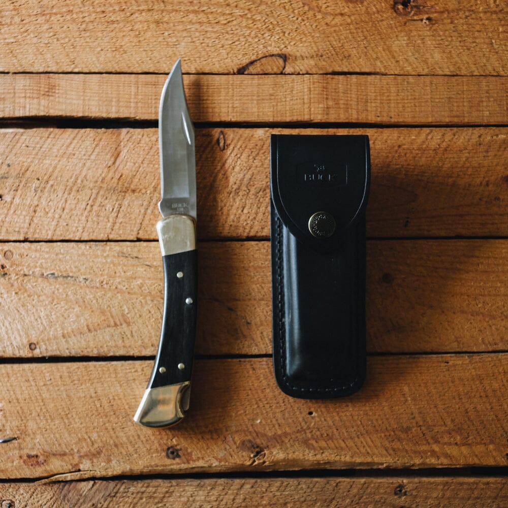 Buck 110 Hunter Knife - Ebony Bradley Mountain 