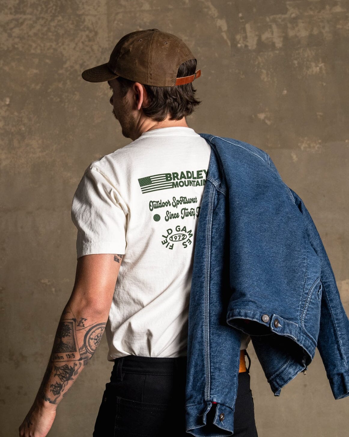 Racing Tee - Heavyweight Bradley Mountain 