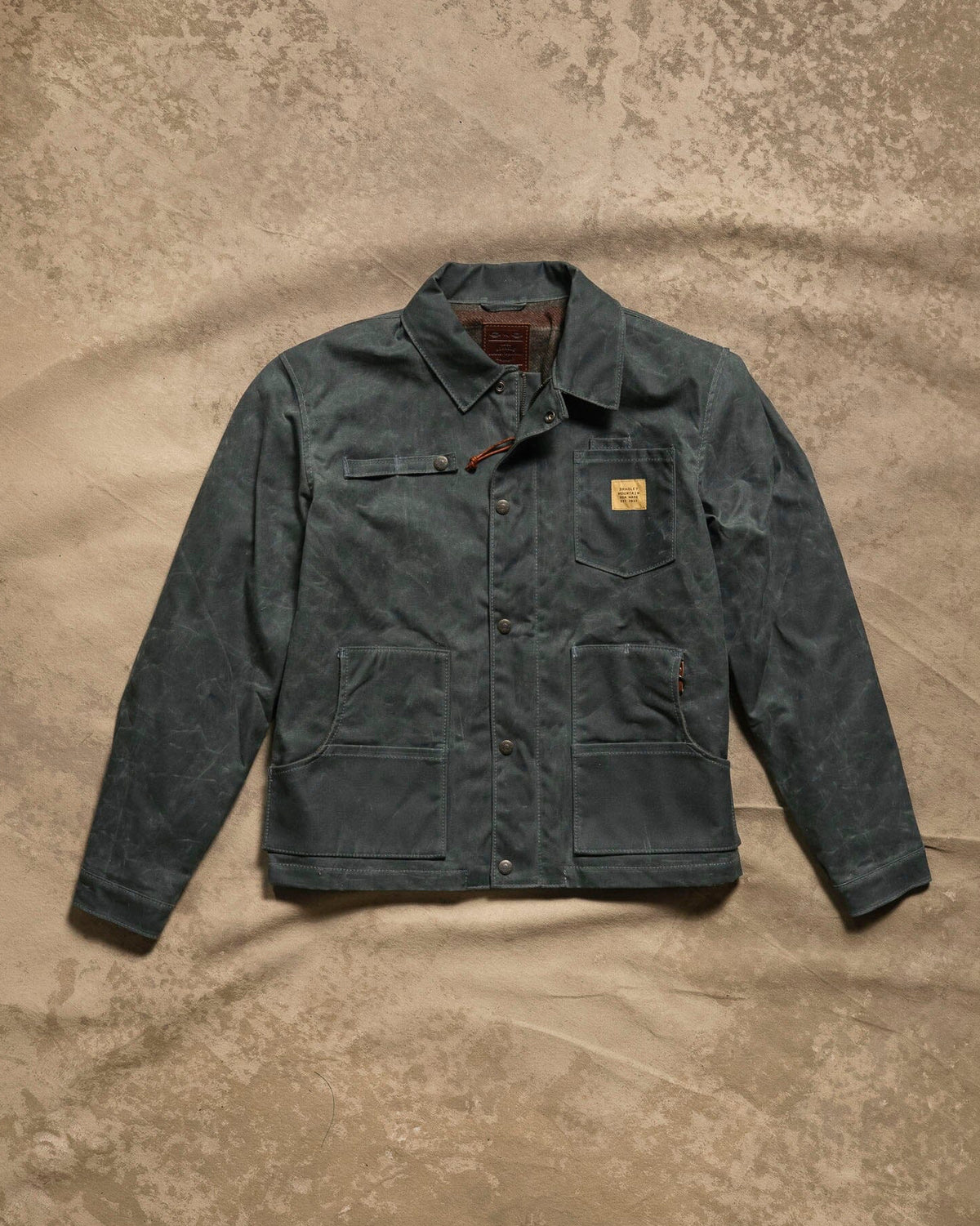 Cabin Jacket w/ Zipper - Charcoal Bradley Mountain 