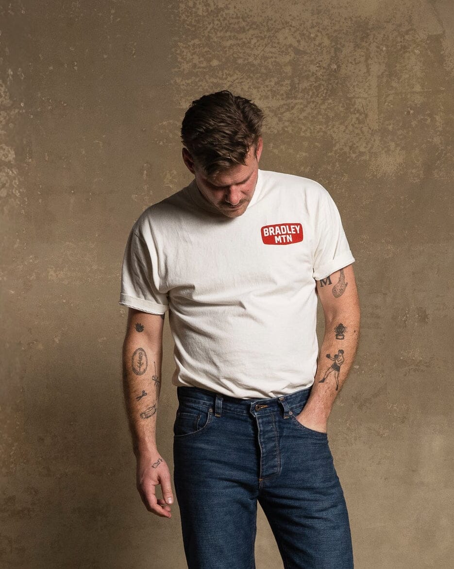 Garage Tee - Heavyweight Bradley Mountain 
