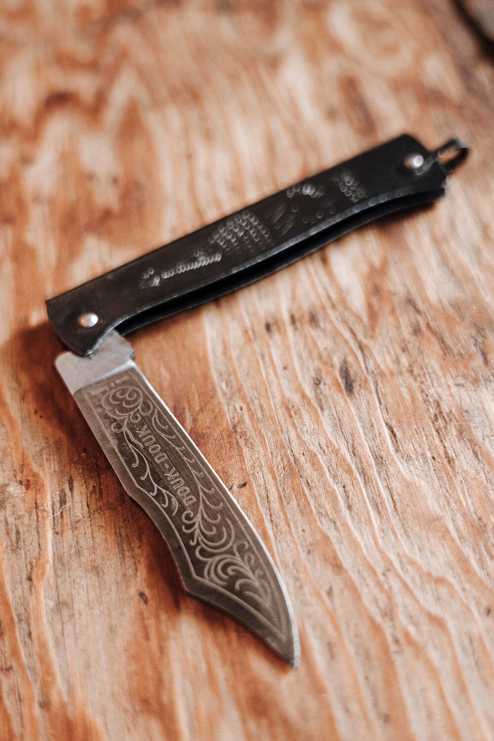 Douk Douk Carbon Steel Knife Bradley Mountain 
