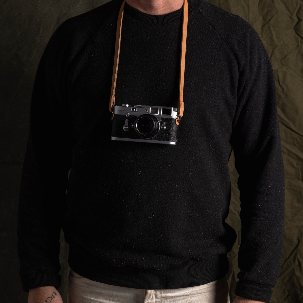 Short Camera Strap - Brown Bradley Mountain 