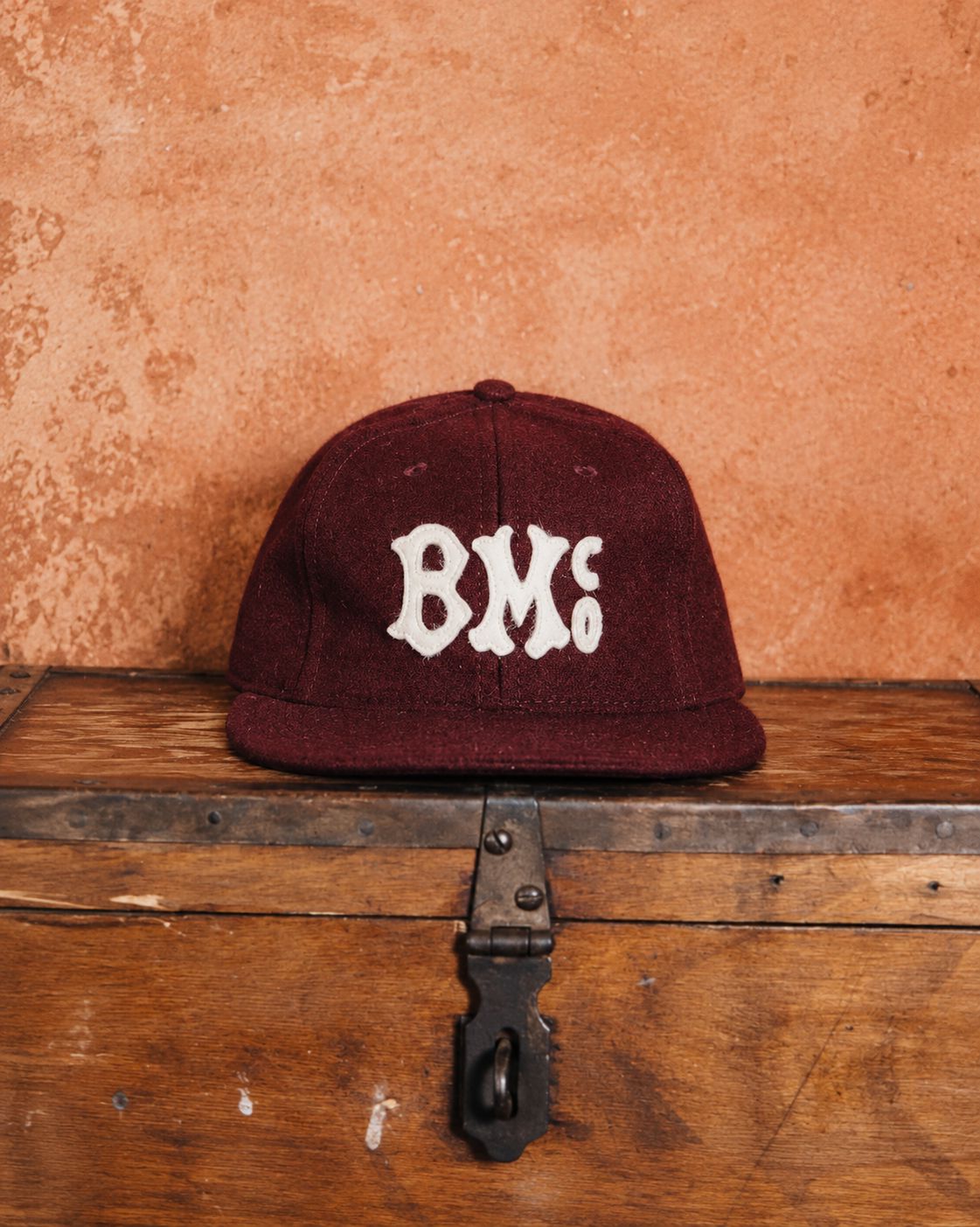 BMCO Wool Ballcap - Maroon Bradley Mountain 