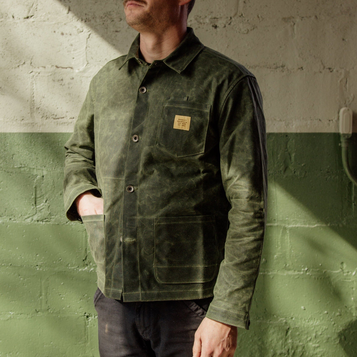 Edison Chore Coat - Forest Bradley Mountain 