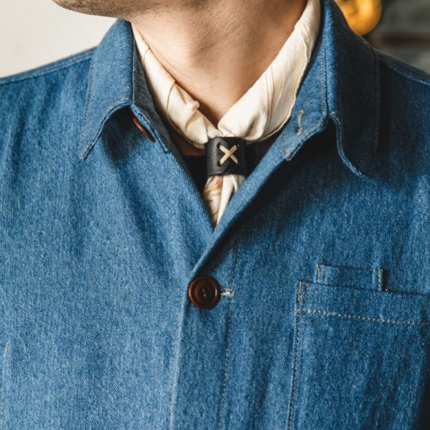 Land Bandana - Japanese Selvedge - Natural Accessories Bradley Mountain 